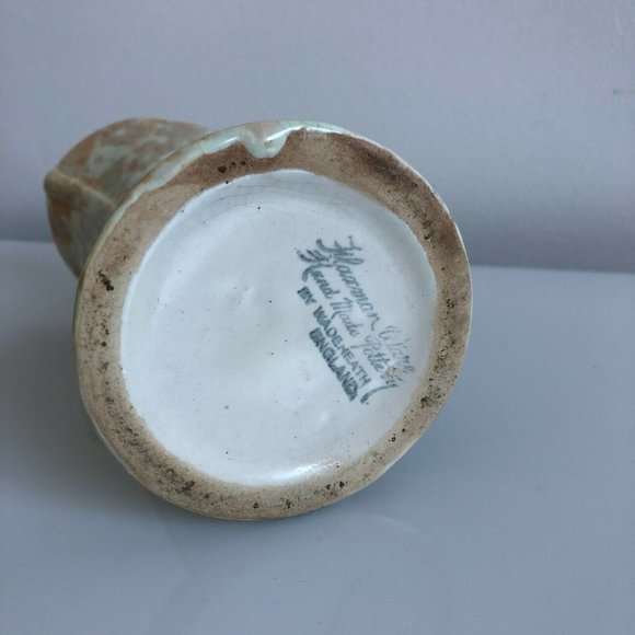 Flaxman Ware pitcher hand made pottery Made in England - Picture 7 of 8